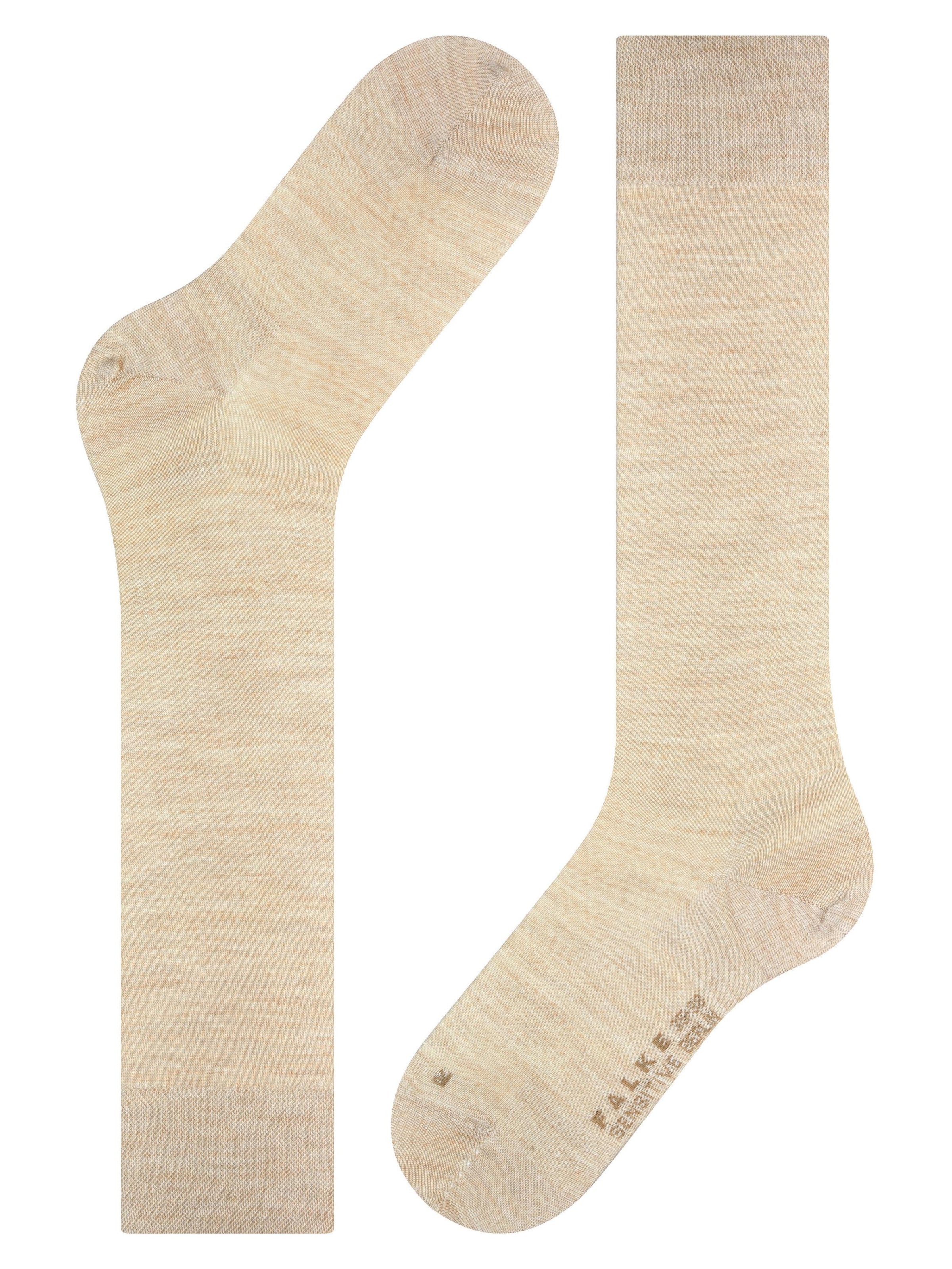 FALKE Overknee Strümpfe 'Sensitive Berlin'‌‌‌‌ in Beige