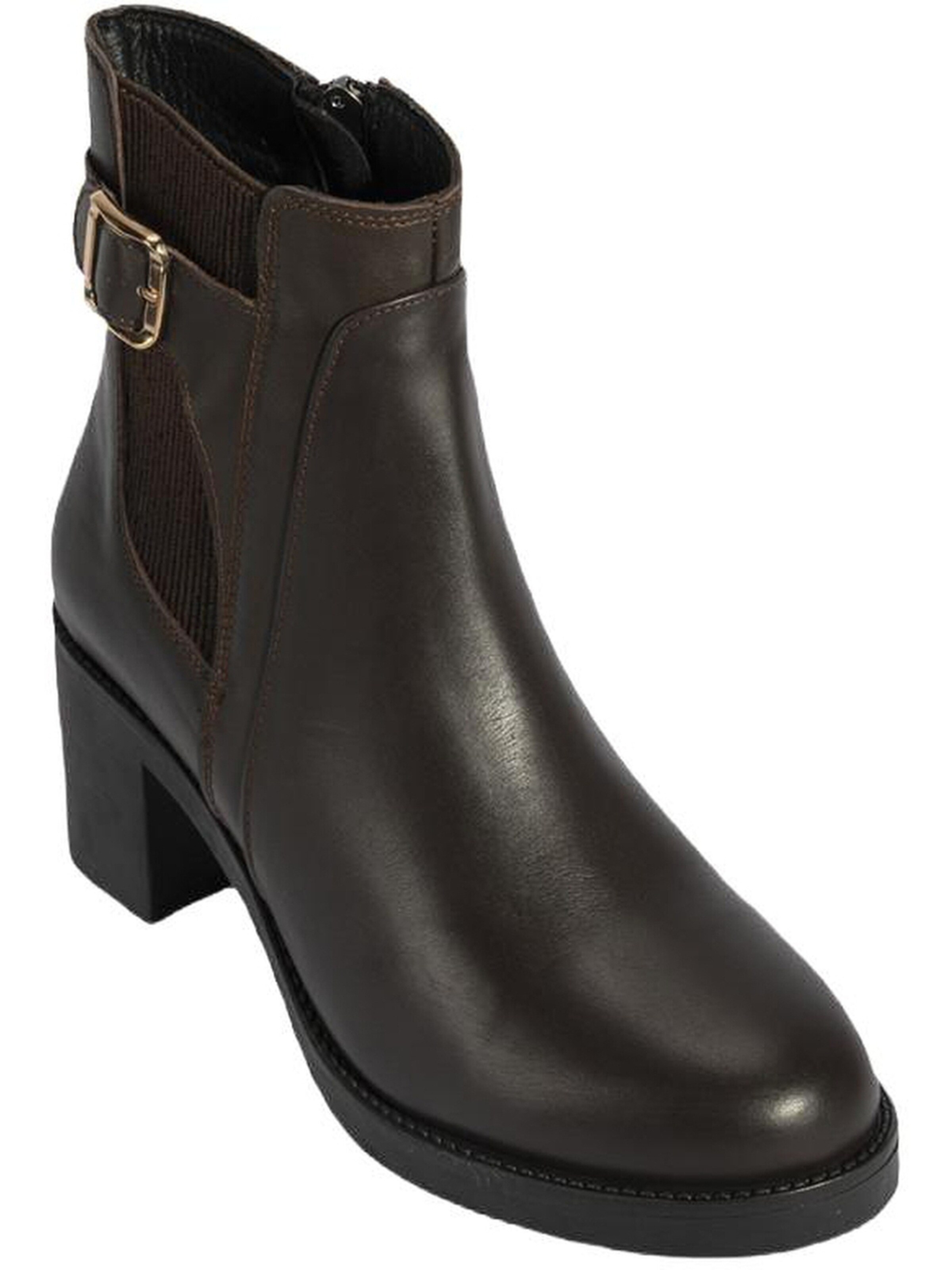 Desa Boots in Brown: front