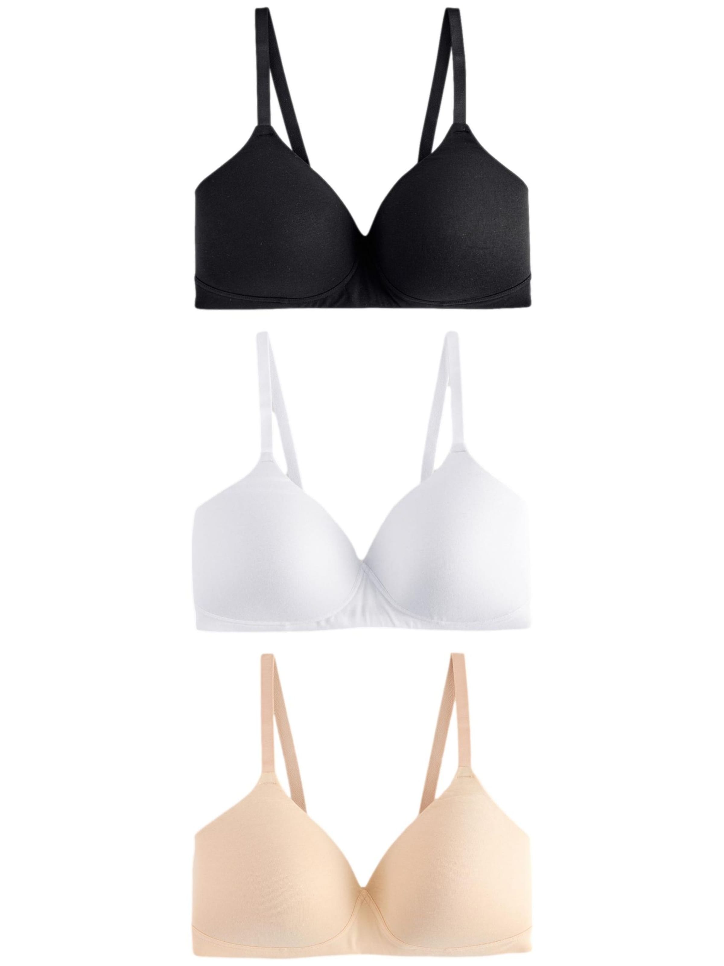 Next Bygelfri Behå i beige: framsida