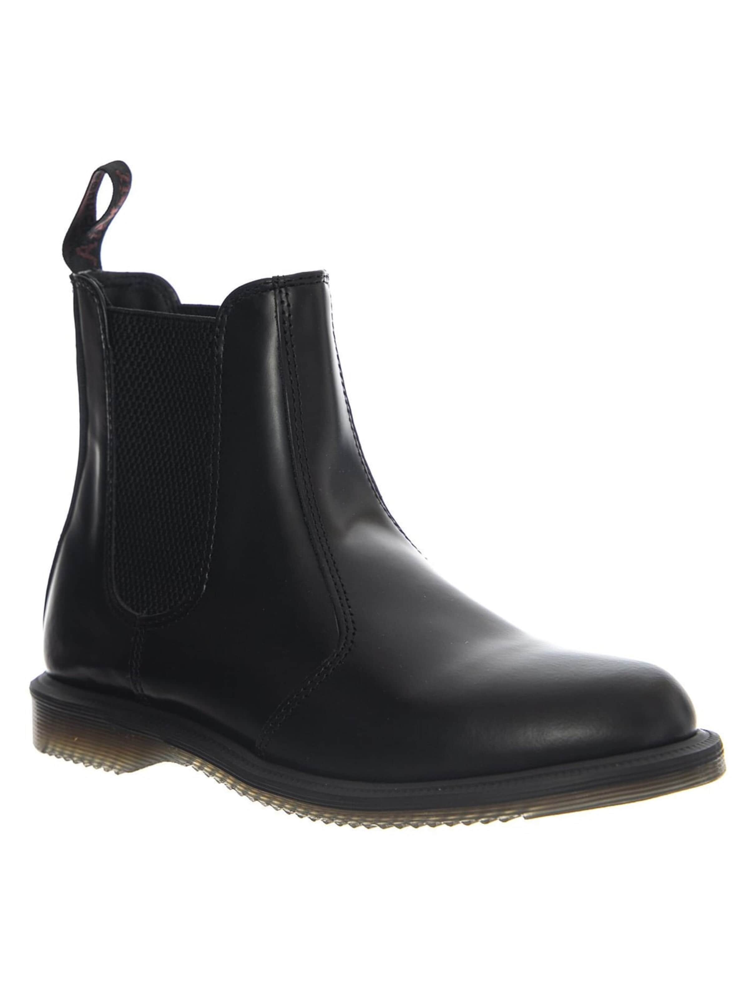 Dr. Martens Laarzen 'Flora Black Polished Smooth' in 37 in de kleur Zwart, Productweergave