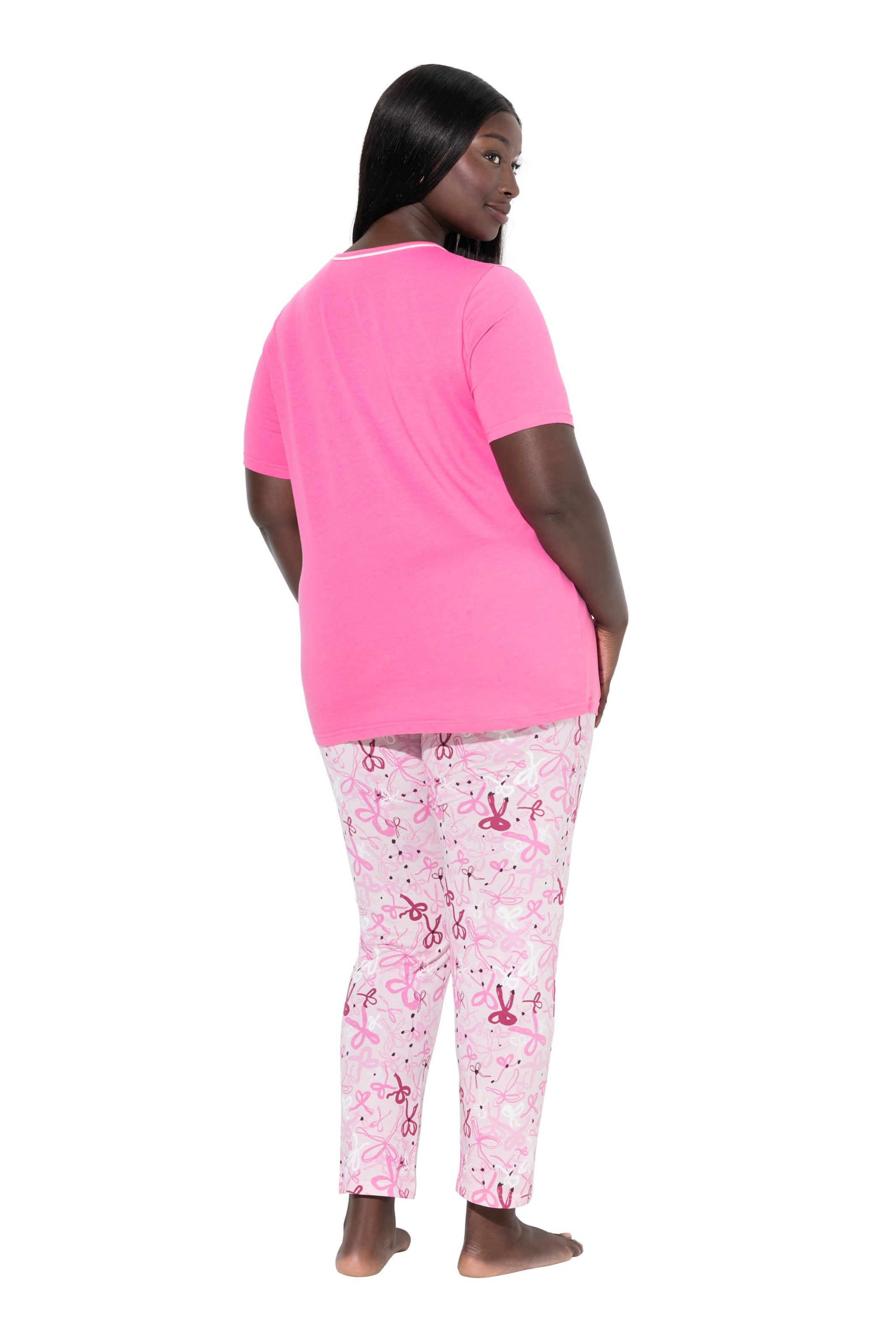Ulla Popken Pajama in Pink