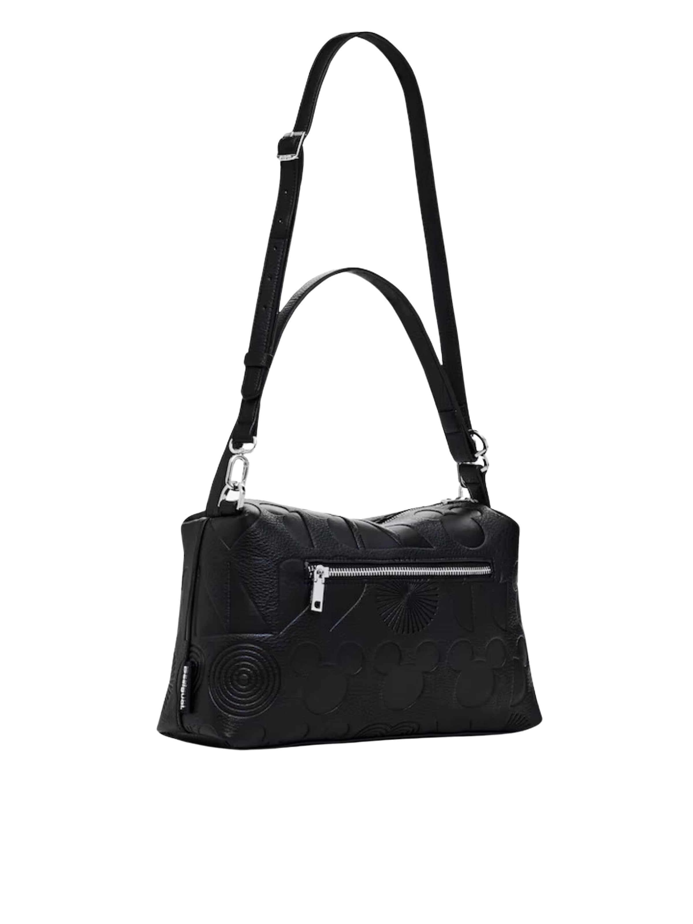 Desigual Handtas 'Mickey  Bergamo' in Zwart