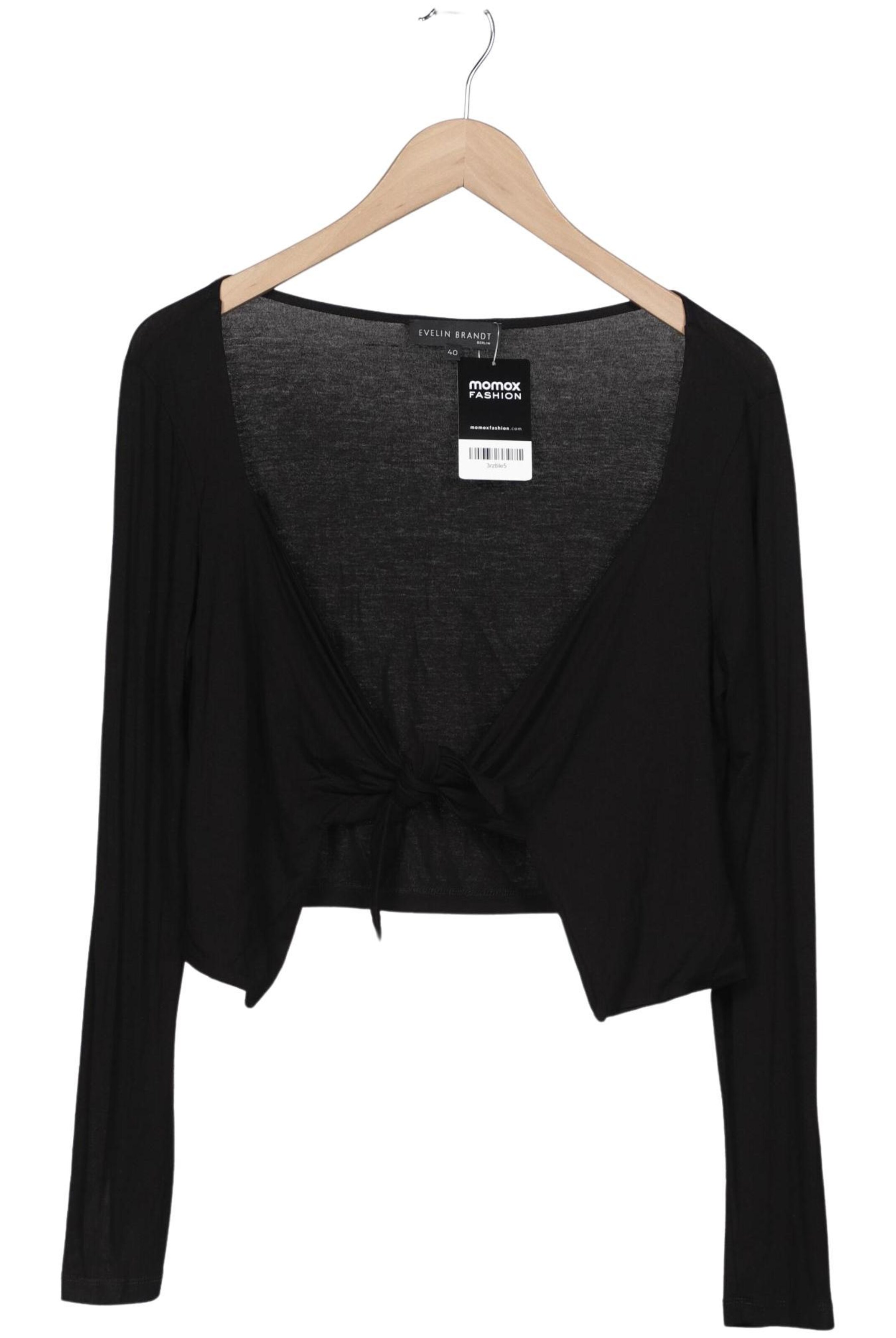 Evelin Brandt Berlin Sweater & Cardigan in L in Black: front