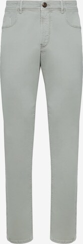 Boggi Milano Jeans in Groen: voorkant