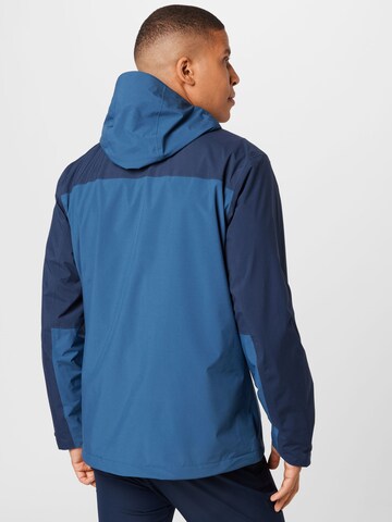 JACK WOLFSKIN - Casaco outdoor 'Go Hike' em azul