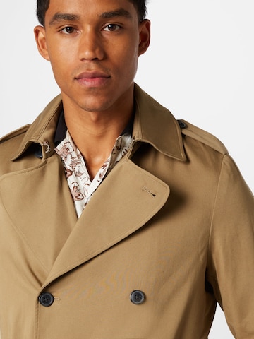 SELECTED HOMME Between-Seasons Coat 'EROS' in Beige