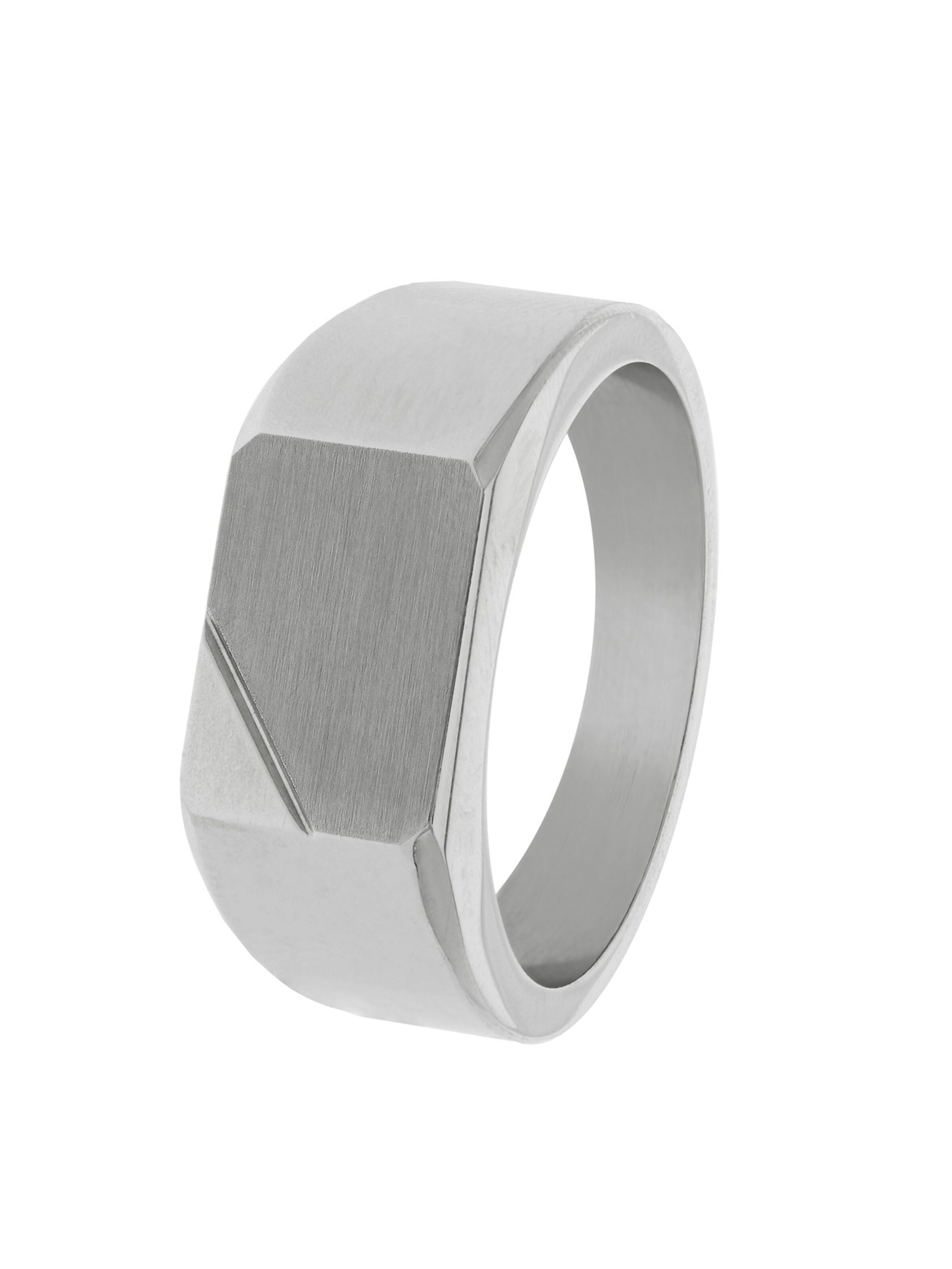 Lucardi Ring in Silber: Vorderseite