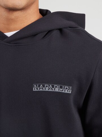 NAPAPIJRI Sweatshirt 'BENAR' in Schwarz