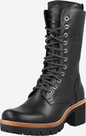 PANAMA JACK Lace-up boot 'Pisa' in Black: front