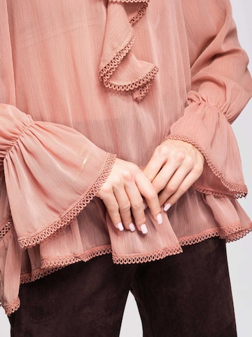 Chemisier Ombre en rose