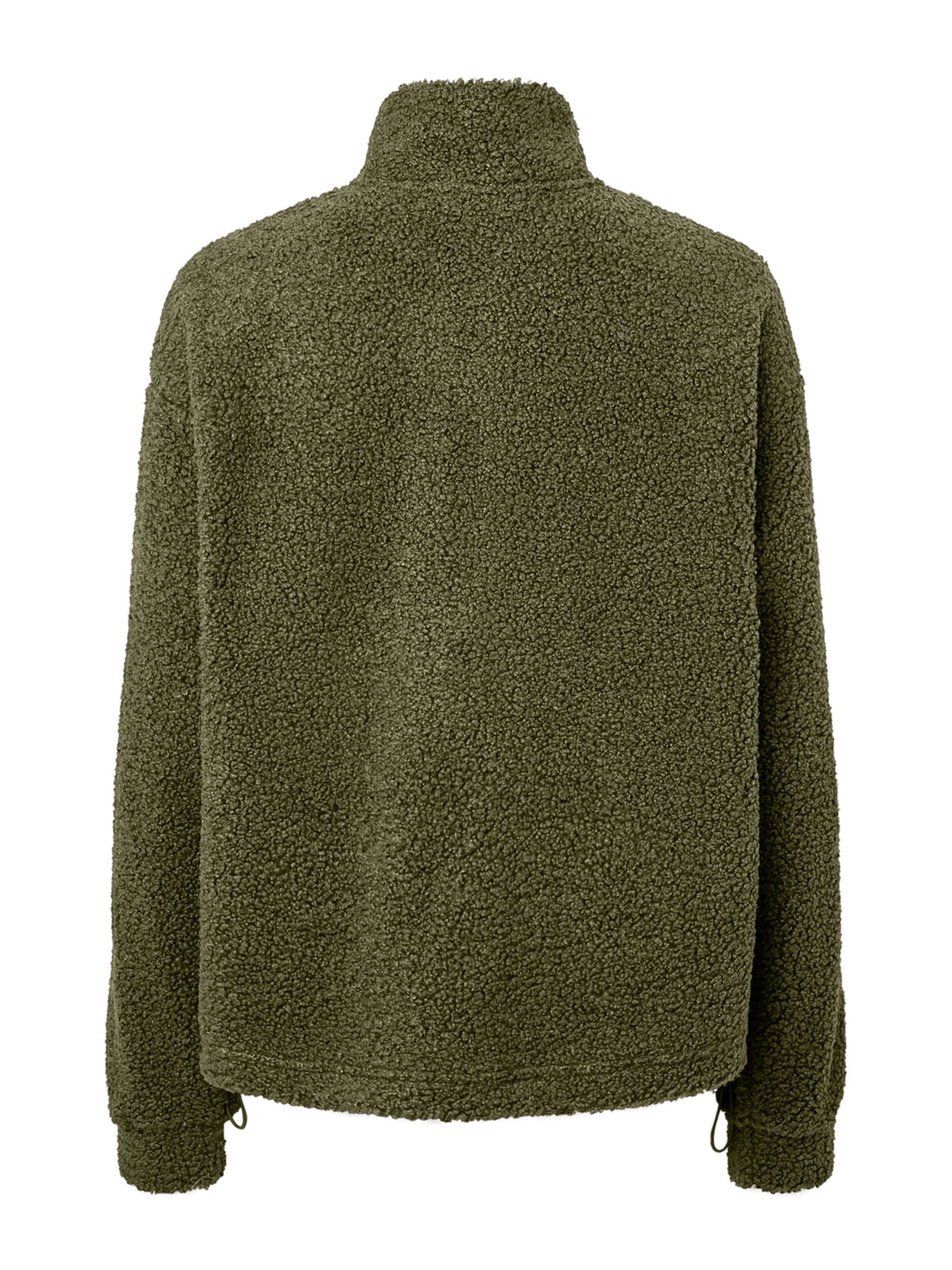 Veste en polaire 'PCKATTY' PIECES en vert