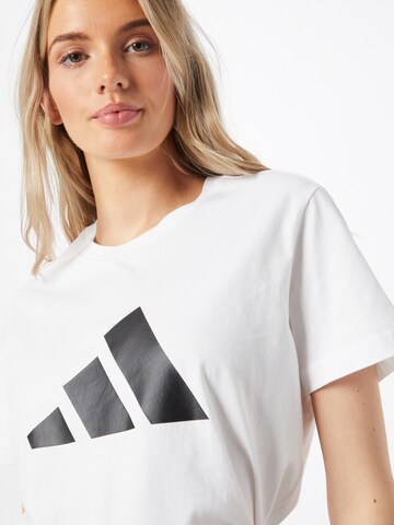 Tricou funcțional 'Future Icons' de la ADIDAS PERFORMANCE pe alb