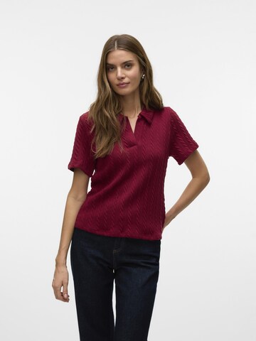 T-shirt VERO MODA en violet : devant
