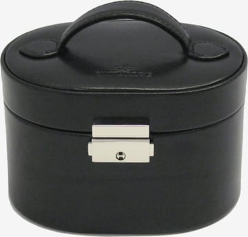 WINDROSE Schmuckkaste 'Merino' in Schwarz: Vorderseite