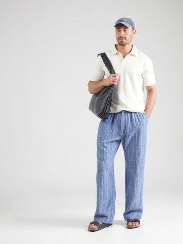 Abercrombie & Fitch Baggy Housut värissä sininen