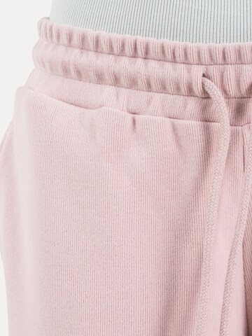 Loosefit Pantalon Smilodox en rose