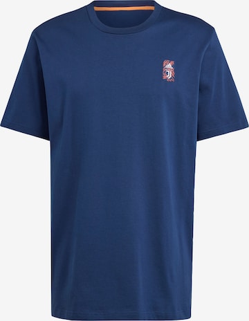 T-Shirt fonctionnel 'Juventus Turin' ADIDAS PERFORMANCE en bleu : devant