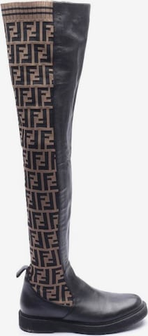 Fendi Dress Boots in 37 in Mixed colors: front