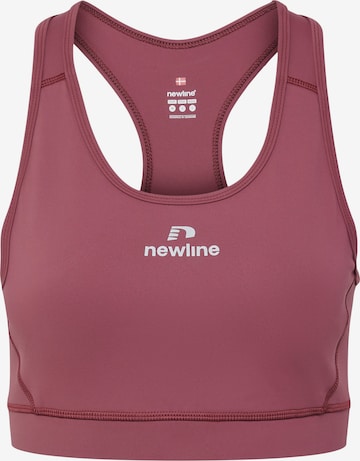 Newline Sports Bra 'BEAT' in Red: front