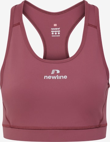 Soutien-gorge de sport 'BEAT' Newline en rouge : devant