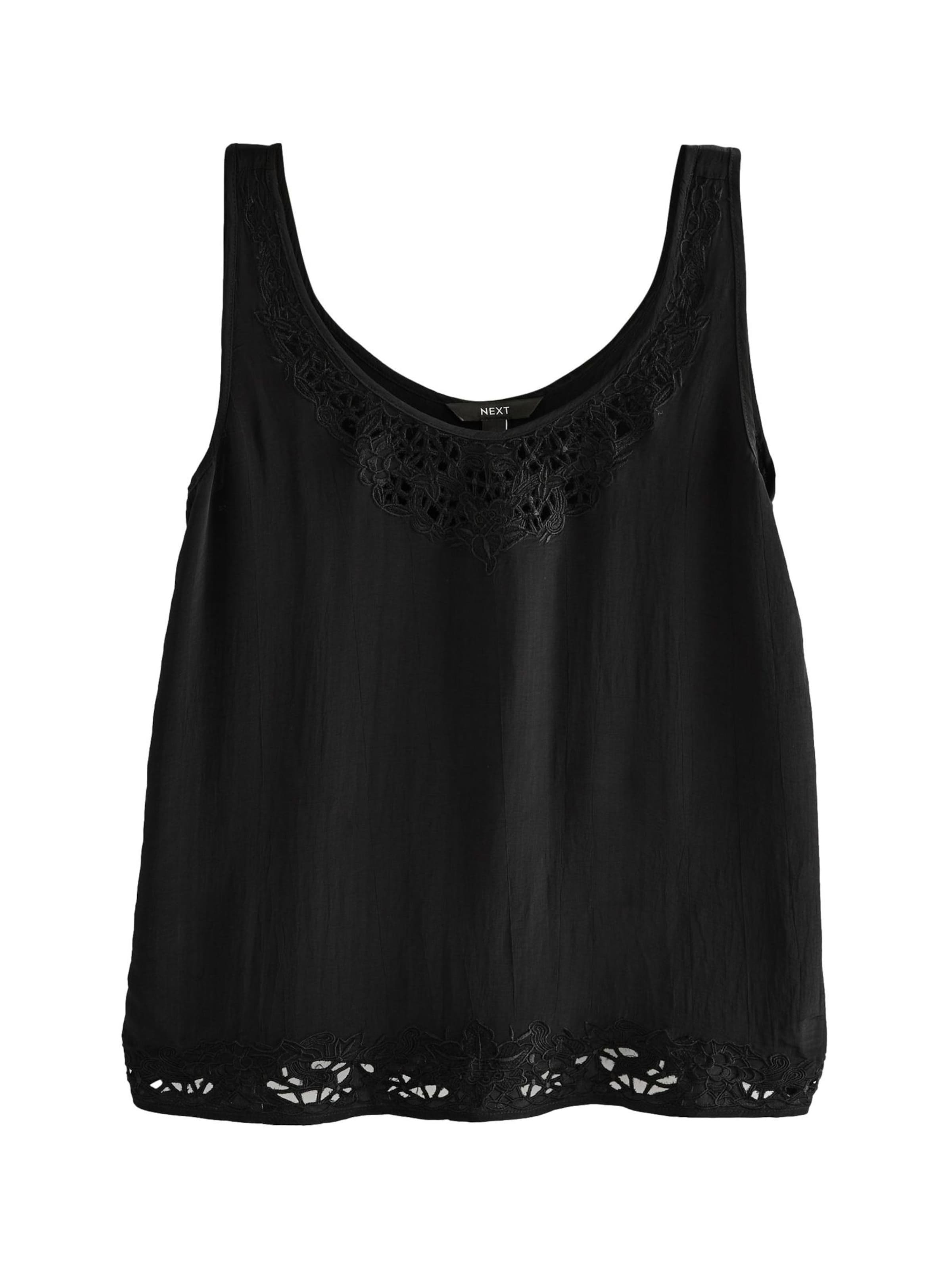 Next Top w kolorze czarny: przód