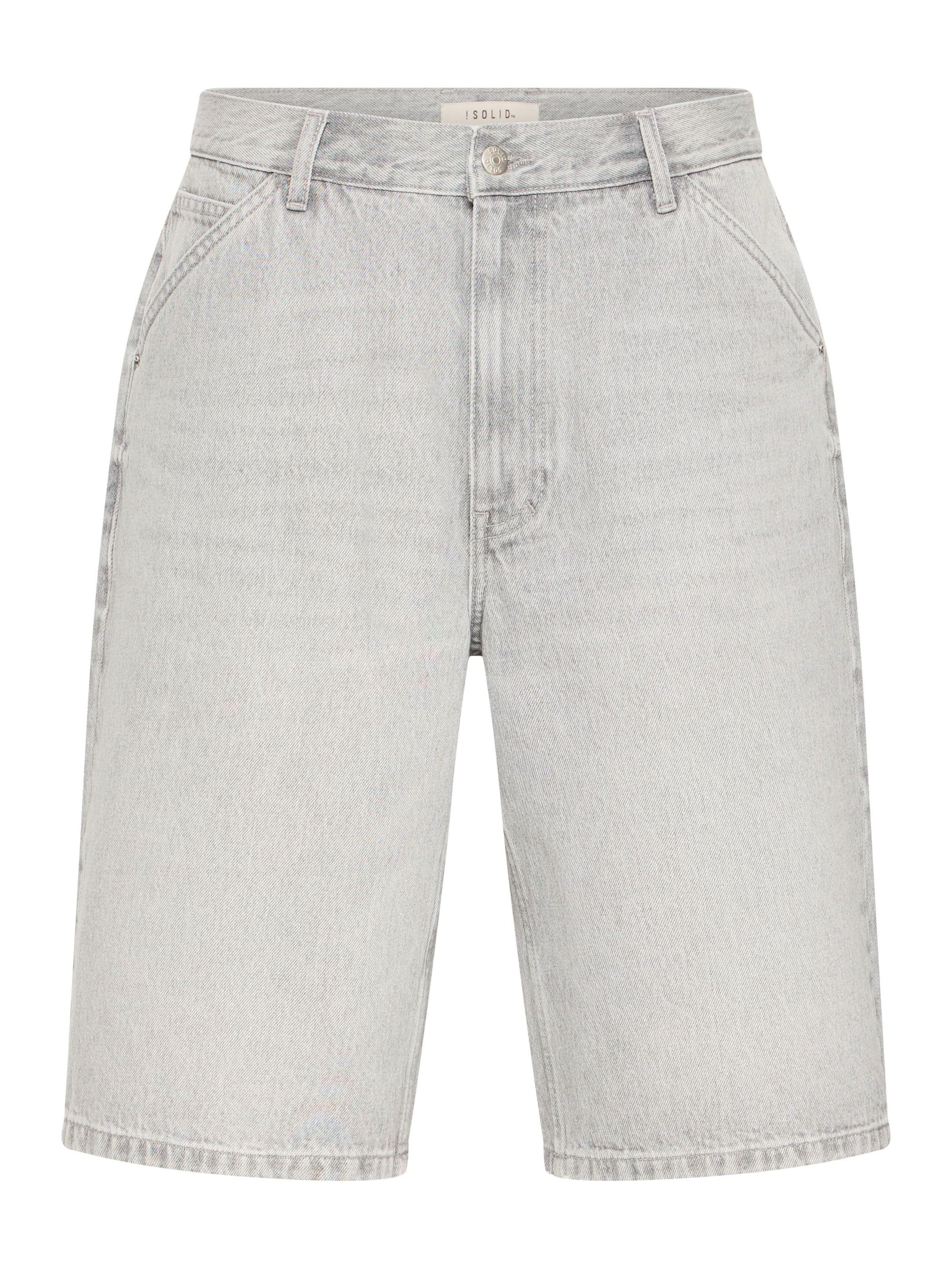 !Solid Broek ' SDTommy Talib Relaxed Fit ' in de kleur Grey denim, Productweergave