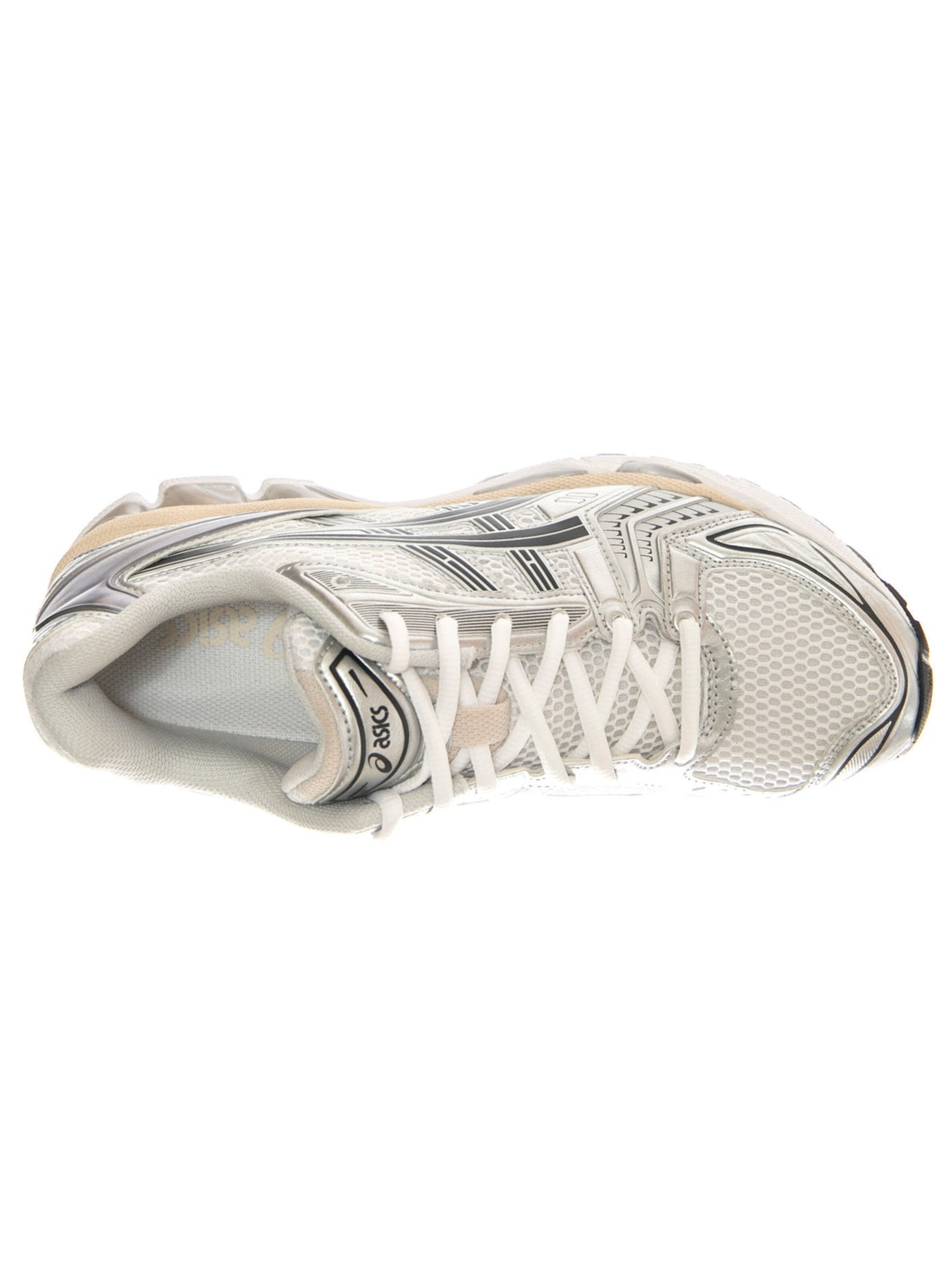 ASICS Buty sportowe sznurowane 'GEL-KAYANO 14 WHITE / GRAPHITE GREY' w kolorze biały