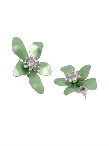 AVANT-GARDE PARIS Earrings 'Rominama' in Green: front