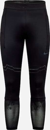 NIKE Sportbroek in de kleur Grijs / Zwart / Wit, Productweergave