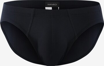 Slip ' Cotton Sensation ' Hanro en noir : devant