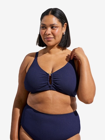 mėlyna Swim by Zizzi Bikinio viršutinė dalis 'Slino'