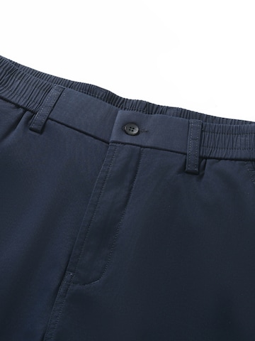 ALLTHEMEN Slim fit Traditional Pants 'Schnittstelle' in Blue