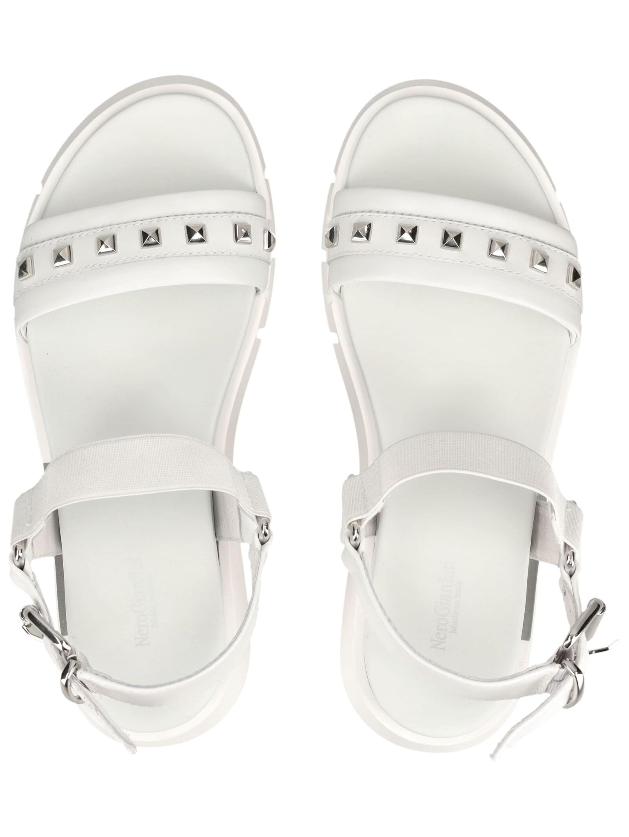 Nero Giardini Sandale in Weiß