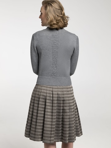 SPIETH & WENSKY Knitted Janker 'Brescia' in Grey