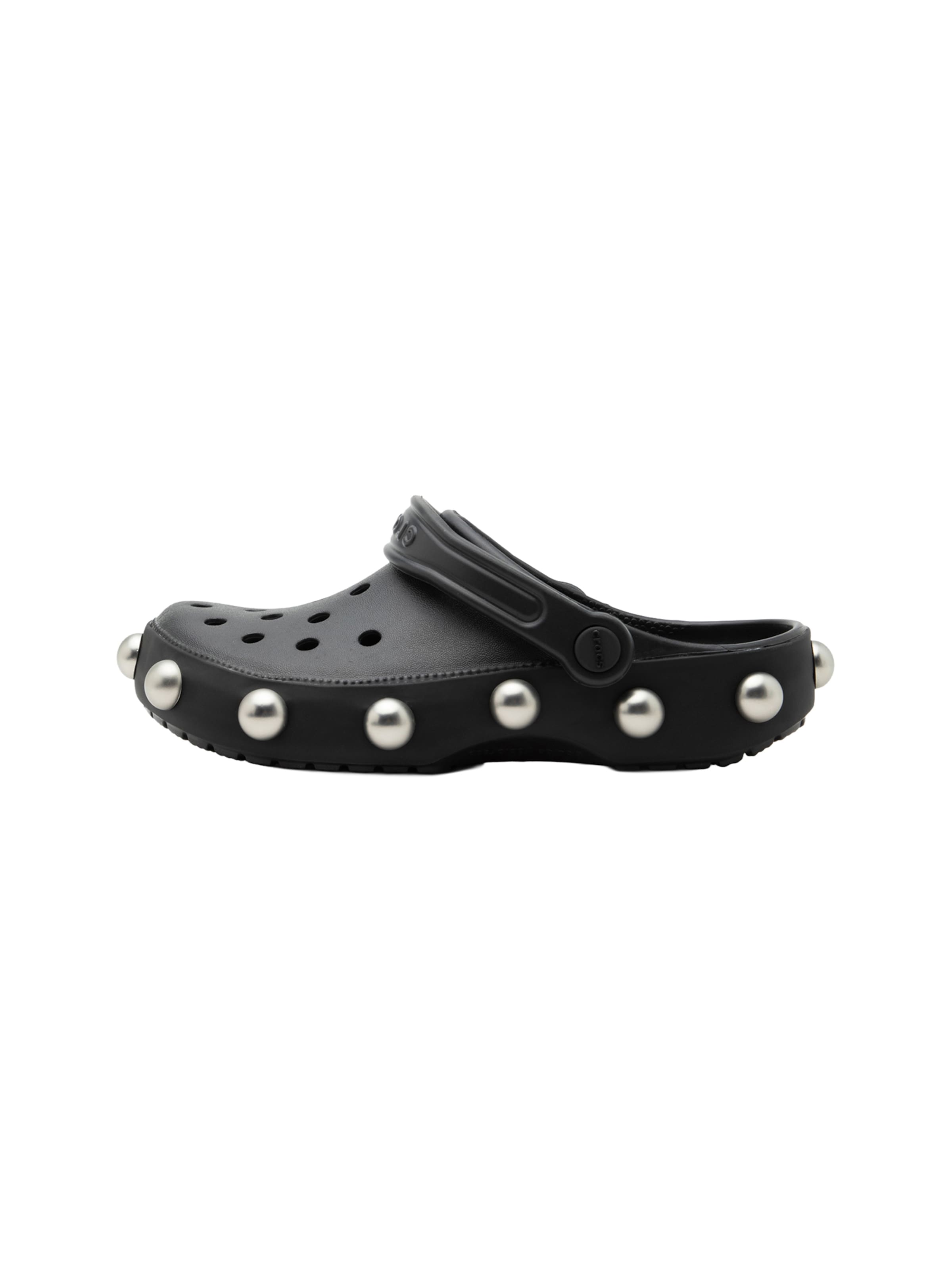 Crocs Сабо 'Classic' в Черный: спереди