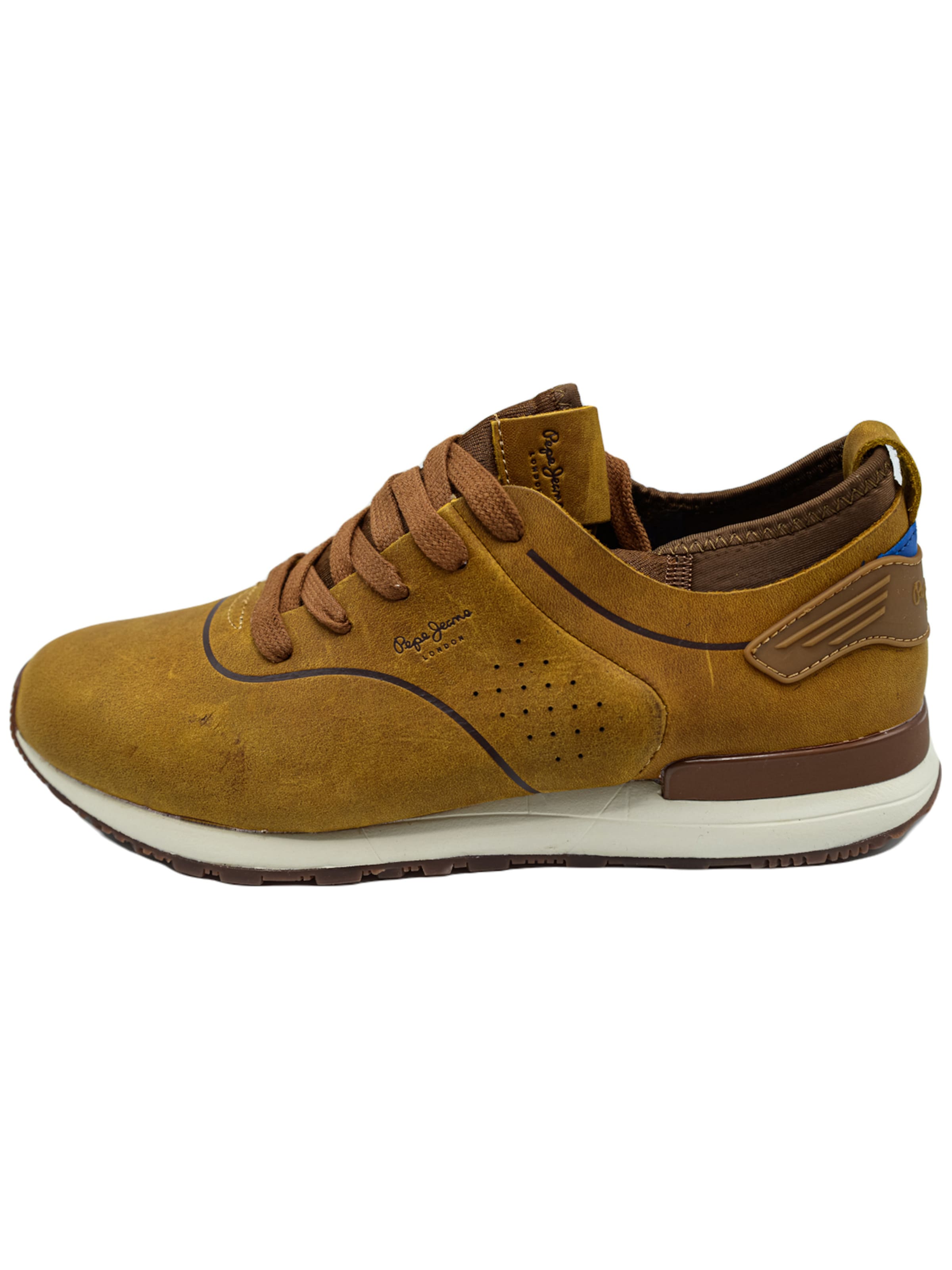 Pepe Jeans - Zapatillas deportivas bajas 'Pepe Jeans Style' en marrón: frente