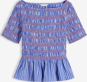 Chemisier TOMMY HILFIGER en bleu : devant