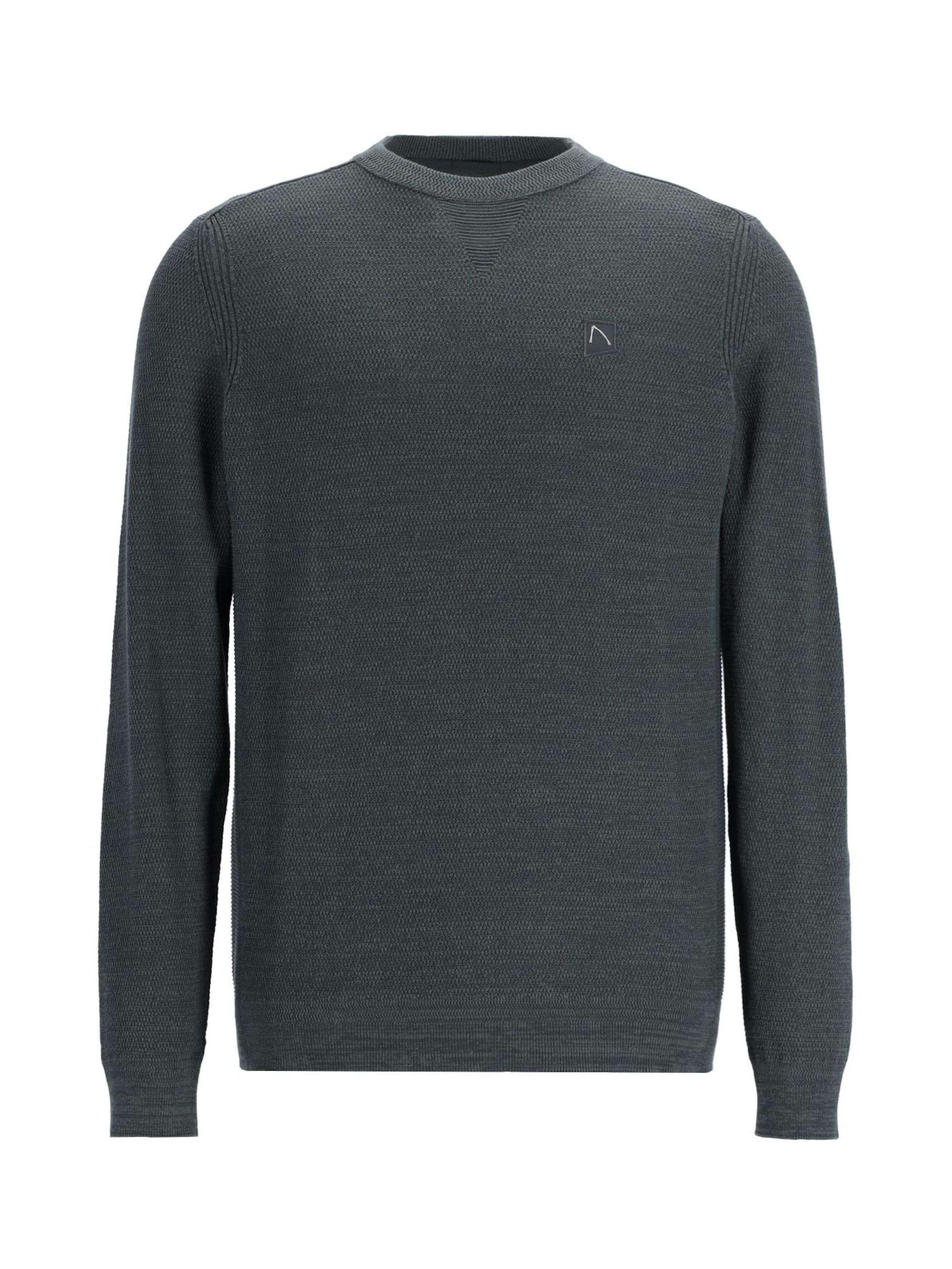 CHASIN' Pullover 'Basal' in Grün: Vorderseite