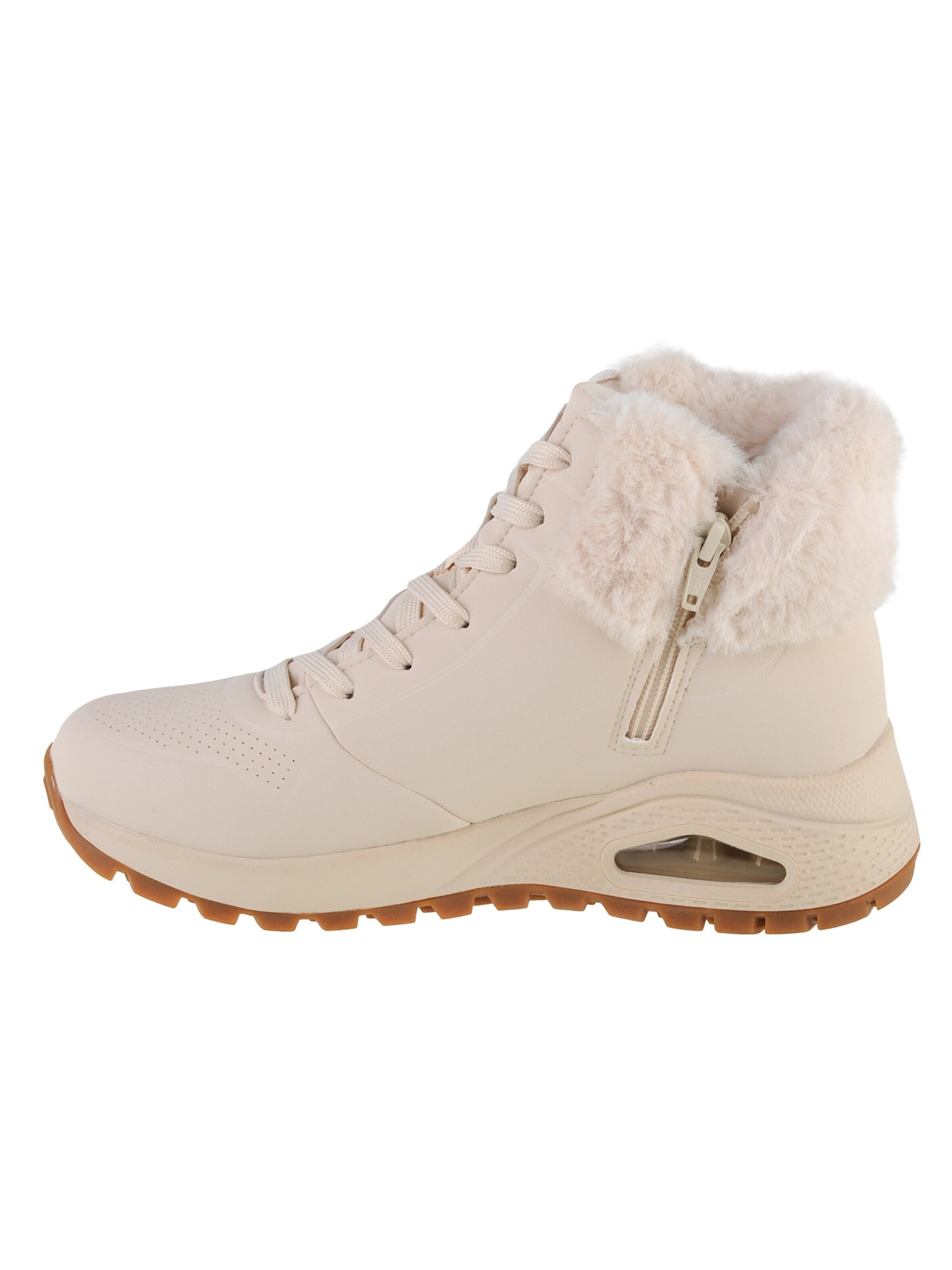 SKECHERS Veterlaarsjes 'Uno Rugged - Fall Air' in Beige