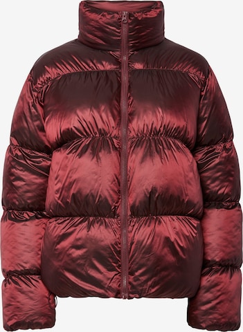 Veste d’hiver 'PCMilla' PIECES en rouge : devant