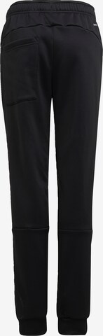 ADIDAS PERFORMANCE Tapered Workout Pants in Black