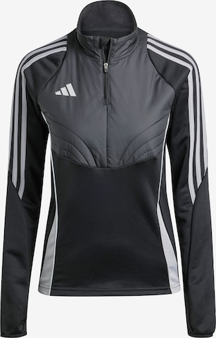 ADIDAS PERFORMANCE Sports jacket 'Tiro 24 Winterized' in Black: front