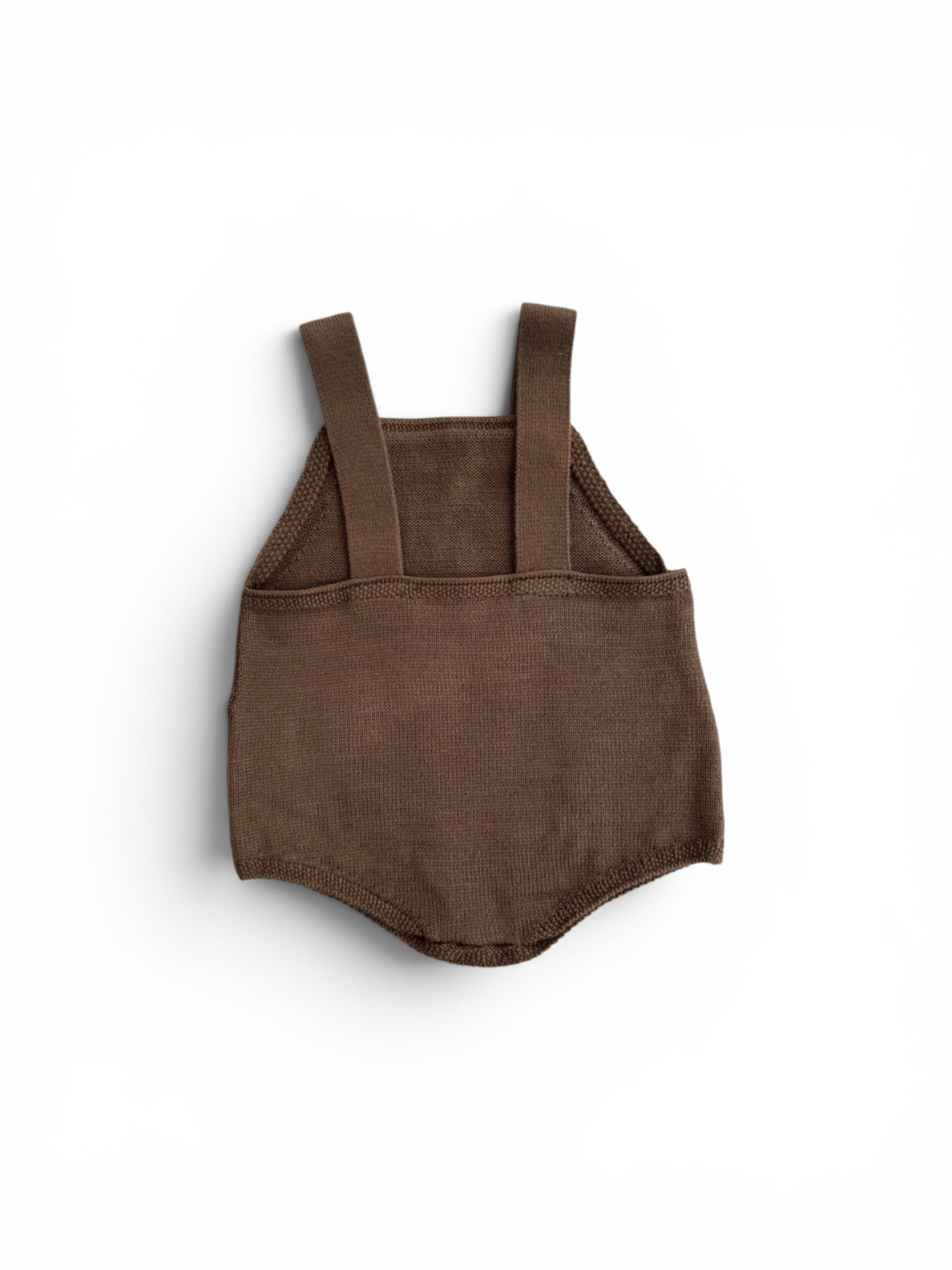KURTI & FRIEDA Regular Overalls 'Knit' in Brown