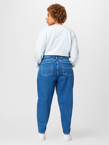 Tommy Jeans Curve Tapered Jeans in Blauw