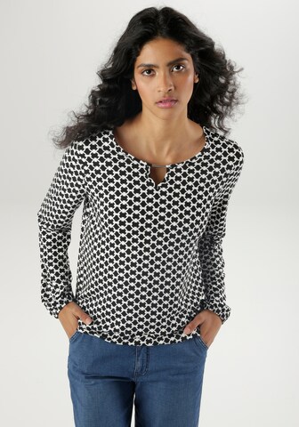 Aniston SELECTED Shirt in Black: front