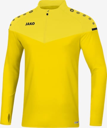 JAKO Sportsweatshirt 'Champ 2.0' in Gelb: Vorderseite