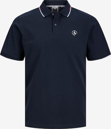 JACK & JONES Poloshirt 'Hass' in Blau: predná strana