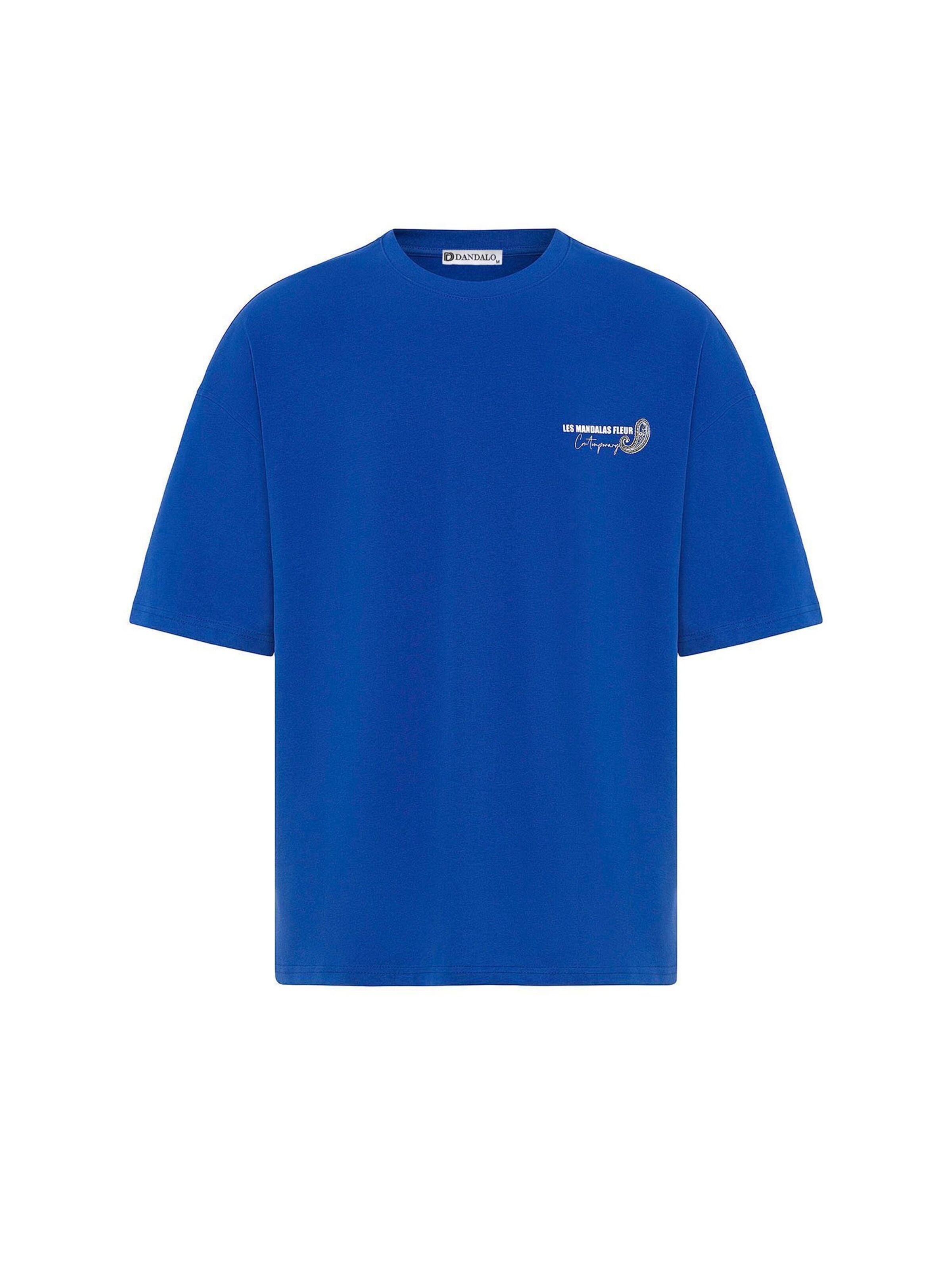 Maglietta di Dandalo in blu: frontale