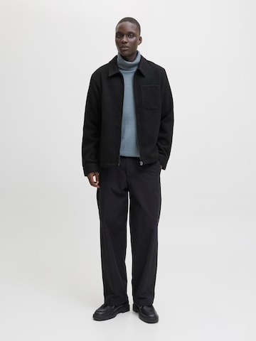JACK & JONES Tussenjas 'JJHANK' in Zwart