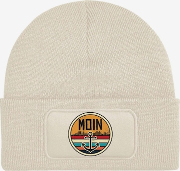 Youth Designz Mütze 'Moin Anker' in Beige: Vorderseite